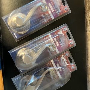 New Kwikset lever door pulls